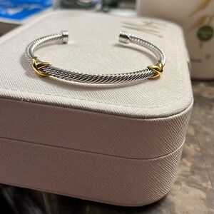 DY inspired cable bracelet